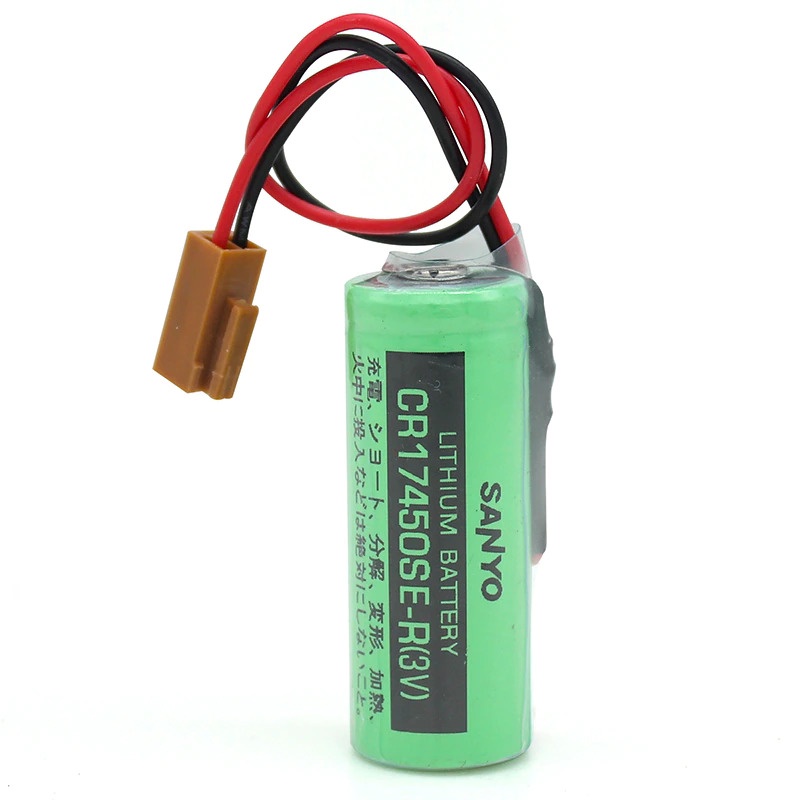 [ใหม่] CR17450SE-R 3V CR17450 17450 GE FANUC Replacement BATTERY A98L-0031-0012 A02B-0200 with Resis