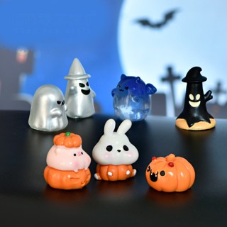 (02) ตุ๊กตาเรซิ่น ฮาโลวีน (Halloween) #ของจิ๋ว #miniature