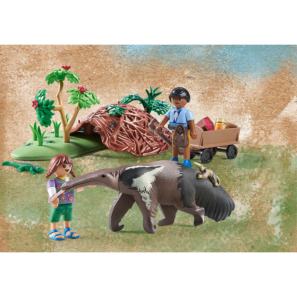 Playmobil 71012 Wiltopia - Anteater Care แอคชั่นฟิกเกอร์ วิลโทเปีย การดูแลตัวกินมด