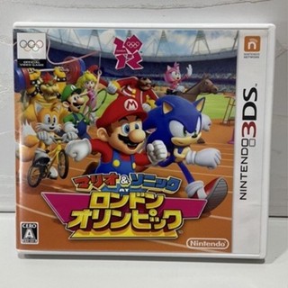 ตลับแท้ [3DS] Mario &amp; Sonic at London Olympics (CTR-P-AKHJ |CTR-ACMJ )