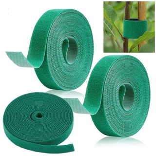 1M/Roll Nylon Plant Bandage Velcro Tie /  Data Line Cable Organize Storage / Garden Plant Support Hook Loop Tape / Bamboo Cane Wrap Support Garden Accessories