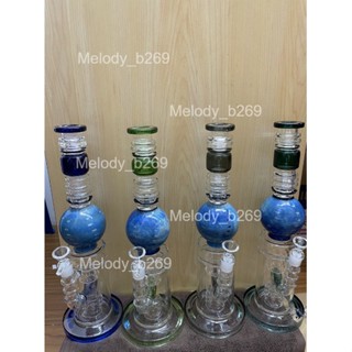 บ้องแก้ว Glass Bong ขวดแก้วสมุนไพร สูง 15.74 นิ้ว = 40 cm