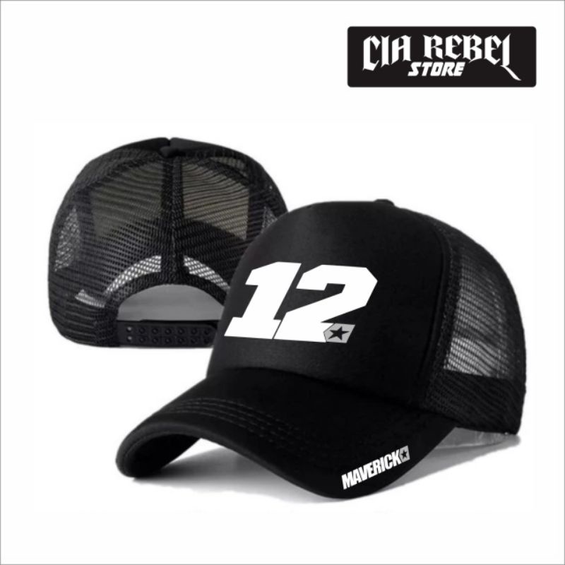 RACING TRUCKER NET HAT MOTOGP MAVERICK VINALES 12 RACING HAT - CIA REBEL