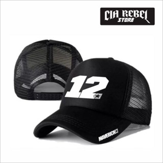 Maverick VINALES MOTOGP TRUCKER RACING หมวกตาข่าย 12-RACING Hat - CIA REBEL