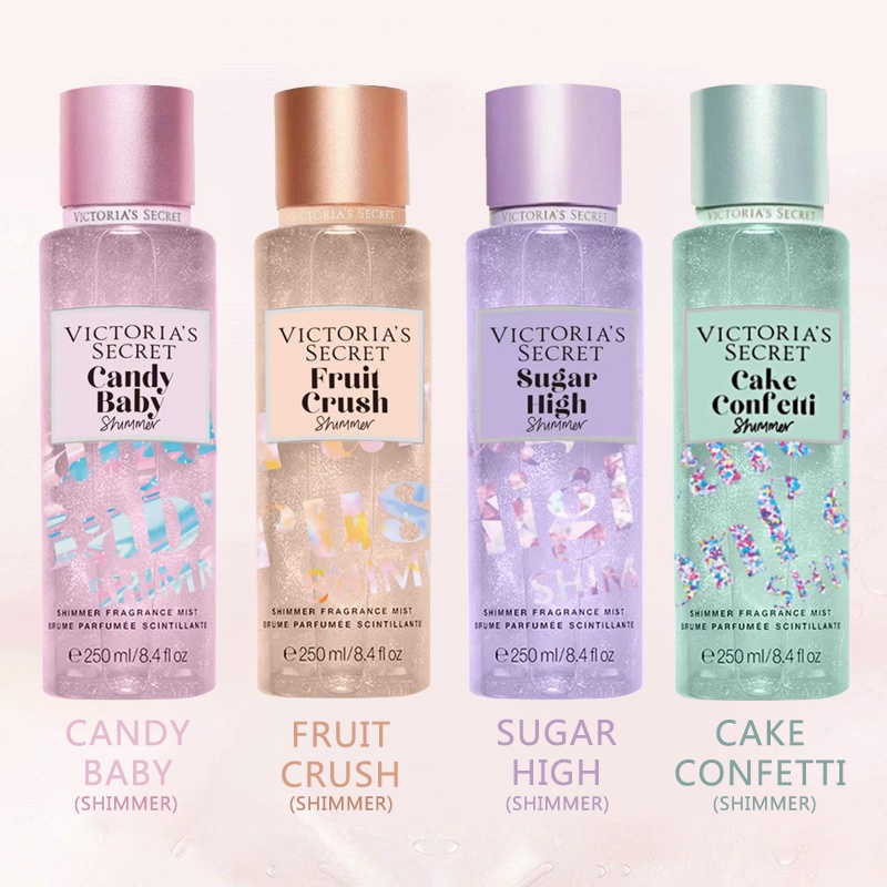 น้ำหอมวิคตอเรียซีเคร็ท Victoria's Secretขนาด 250 ml. Pure Seduction, Pure Seduction Shimmer