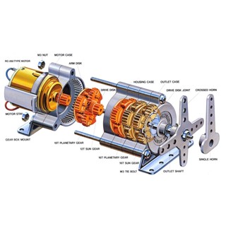 [อุปกรณ์งานประดิษฐ์] TAMIYA 72001 Planetary Gearbox Set อุปกรณ์ทามิย่าแท้ education STEM