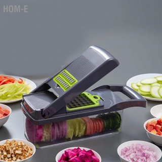 Hom-E Vegetable Cutter Grater Plastic Metal Potato Carrot Chopper Multifunctional Kitchen Accessories