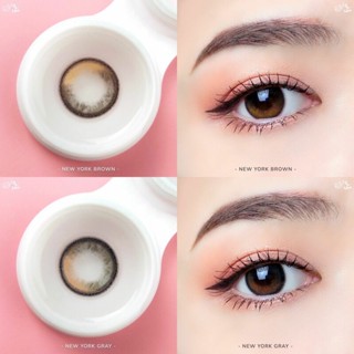 New york eff.17 ค่าสายตา 0.00 ถึง -3.00 (Kitty kawaii plus)เลนส์กรองแสง กันยูวี
