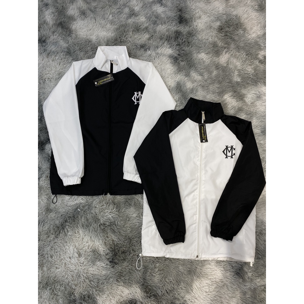 MIKENCO เสื้อแจ็คเก็ตร่มชูชีพสําหรับบุรุษและสตรี (2 ชั้น) คอปกยืนผสมสีสูงแฟชั่น 2022 NCH แฟชั่น