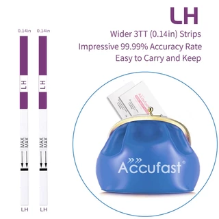 ACCUFAST ที่ตรวจไข่ตก แบบปากกา 7 ชิ้น LH Test ความแม่นยำ 99.99% ตรวจฮอร์โมน LH วางแผนมีบุตร ใช้งานง่าย