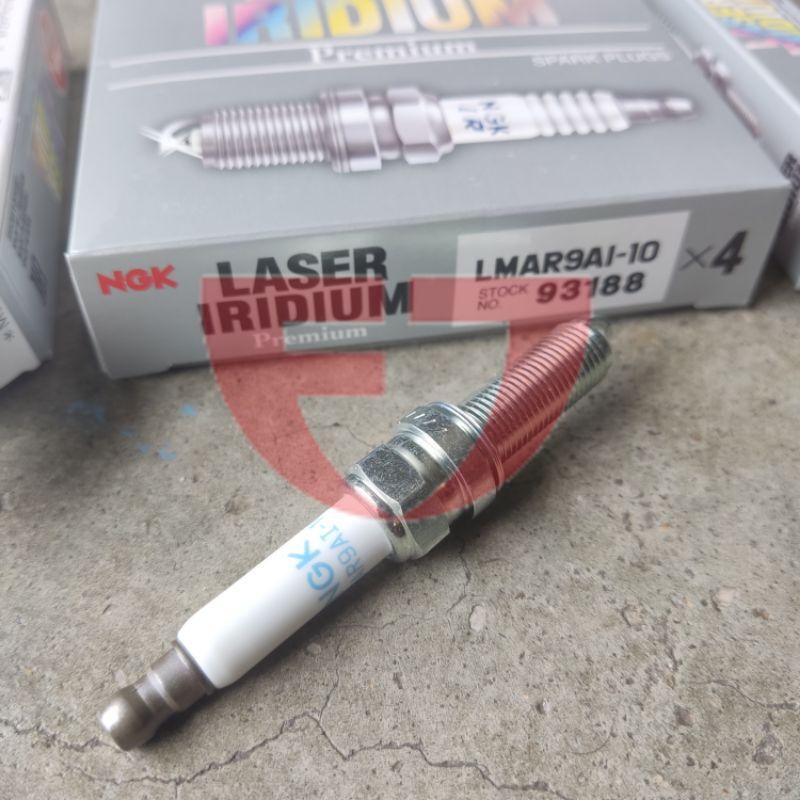 NGK LMAR9AI-10 หัวเทียนเลเซอร์อิริเดียมสําหรับ KTM EXC-F SIX DAYS Duke 890