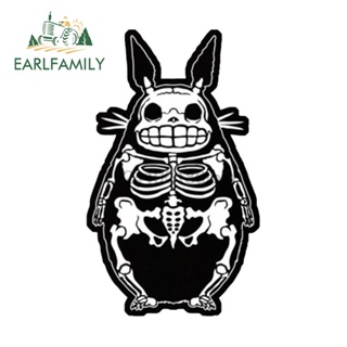 Earlfamily สติกเกอร์ไวนิล ลายการ์ตูน Mon Voisin Totoro สําหรับติดตกแต่งรถยนต์ แล็ปท็อป กระเป๋าเดินทาง 13 ซม. x 7.9 ซม.