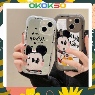 เคสมือถือ แบบนิ่ม ลายการ์ตูนมิกกี้เมาส์ กันกระแทก สําหรับ OPPO Reno8 Reno7pro reno6 5