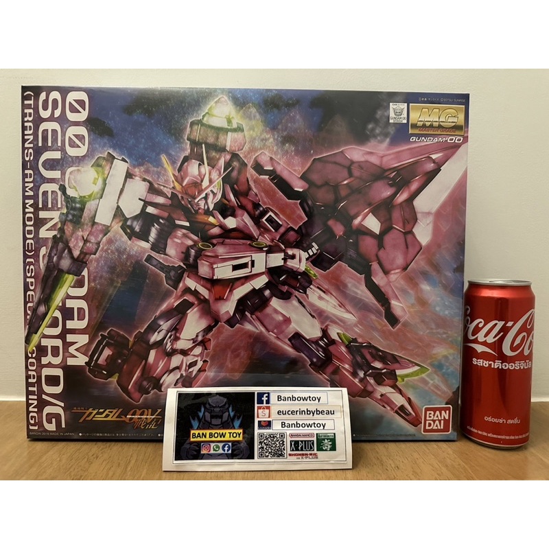 MG OO Gundam Seven Sword/G (Trans-am Mode) Special Coating   ราคา 4,150 บาท พร้อมส่ง