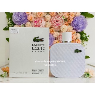 Lacoste eau de Lacoste L12.12.Blanc-Pure น้ำหอมแท้เคาน์เตอร์หห้าง❗️