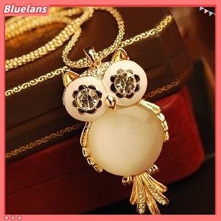 Alloy Rhinestone Statet Snowflake Eye Owl จี้พร้อมสร้อยคอ