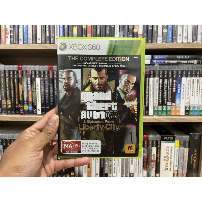 Xbox360 - Grand Theft Auto IV &amp; Episodes from Liberty City , GTA4 , GTAIV (แผ่นแท้)