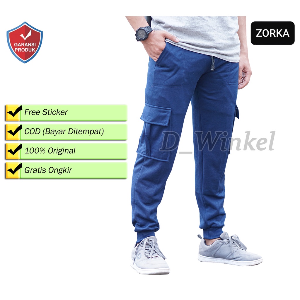 D Winkel - Men& 39;s Jogger Cargo Jogger กางเกงผู้ชายและผู้หญิงขนาด M-XXL ขนาดใหญ่จัมโบ้ยืดวัสดุซี่โครงเอว
