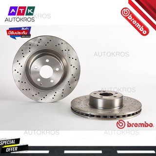 จานเบรคหน้า BENZ S-CLASS W220 S55 AMG S600 1999-2005 C215 CL55 AG CL600 1999-2006 D09 9382 10 BREMBO