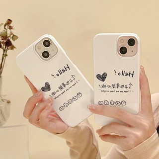 ✨ส่งเชือกเส้นเล็ก✨เคสไอโฟน 14 Pro Max 13 12 11 เคส for iPhone 14พลัส เรียบง่าย พกง่ายๆ การป้องกันการตก Case