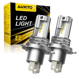 AUXITO 2Pcs 12000Lm 9003 H4 LED Hi/Lo Beam Bulb Fanless Car Lights Motorcycle Headlight for Chevrolet Cruze Kia Rio 3 To