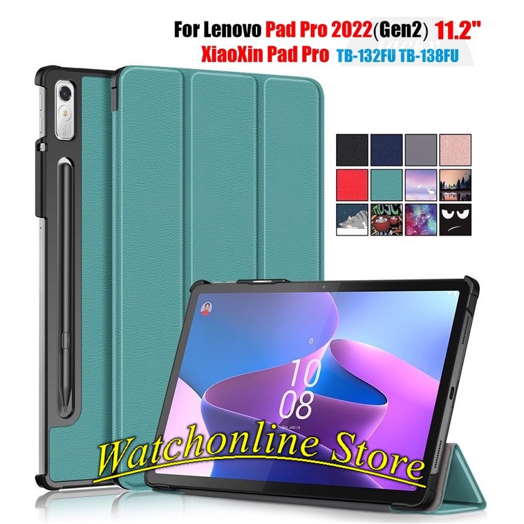 เคสหนังแม่เหล็กสําหรับ Lenovo Xiaoxin Pad pro / P11 Pro (Gen 2) 11.2 นิ้ว 2022 รุ่น TB-132FU/138FU