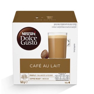 Nescafe Dolce Gusto Cafe Au Lait Pack 16 Capsule อาหาร เครื่องดื่ม กาแฟแคปซูล