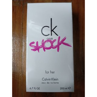 CK shock edt สีขาว200มิล