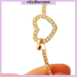 &lt;citydiscount&gt; สร้อยข้อมือ กำไลข้อมือ แบบบาง สำหรับสตรี