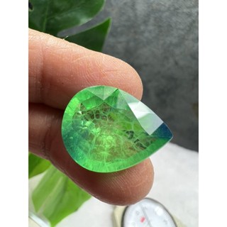 19 carats 20x15.50mm Lab columbian emerald 1 pieces