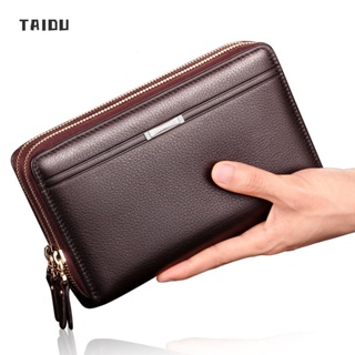 TAIDU กระเป๋าตังค์สะพาย กระเป๋า สตางค์ ญ กระเป๋าสตางค์ผู้ชายกระเป๋าใส่นามบัตร,กระเป๋าสตางค์ใบยาวมีซิปสองช่องกระเป๋าใส่บัตร