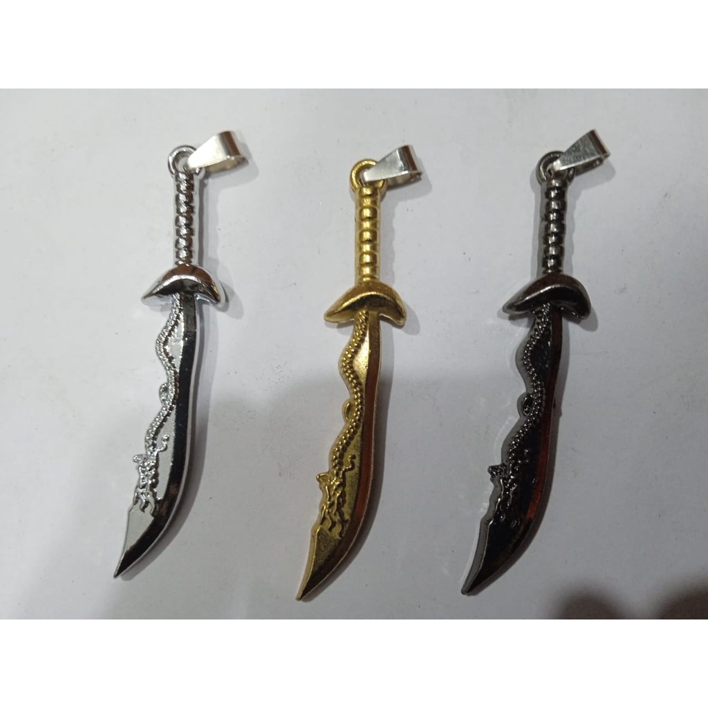 Iqbal Hope Pendant Necklace Sword Motif