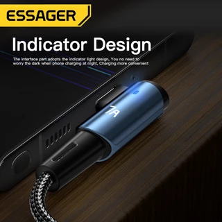 Essager อุปกรณ์ชาร์จเร็ว 7A 100W USB เป็น Type c 7A กระแสไฟสูง สําหรับ Realme VIVOtype c