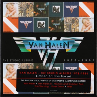 CD Van Halen The Studio Album 1978-1984 Limited Edition Boxset ***made in eu.มือ1