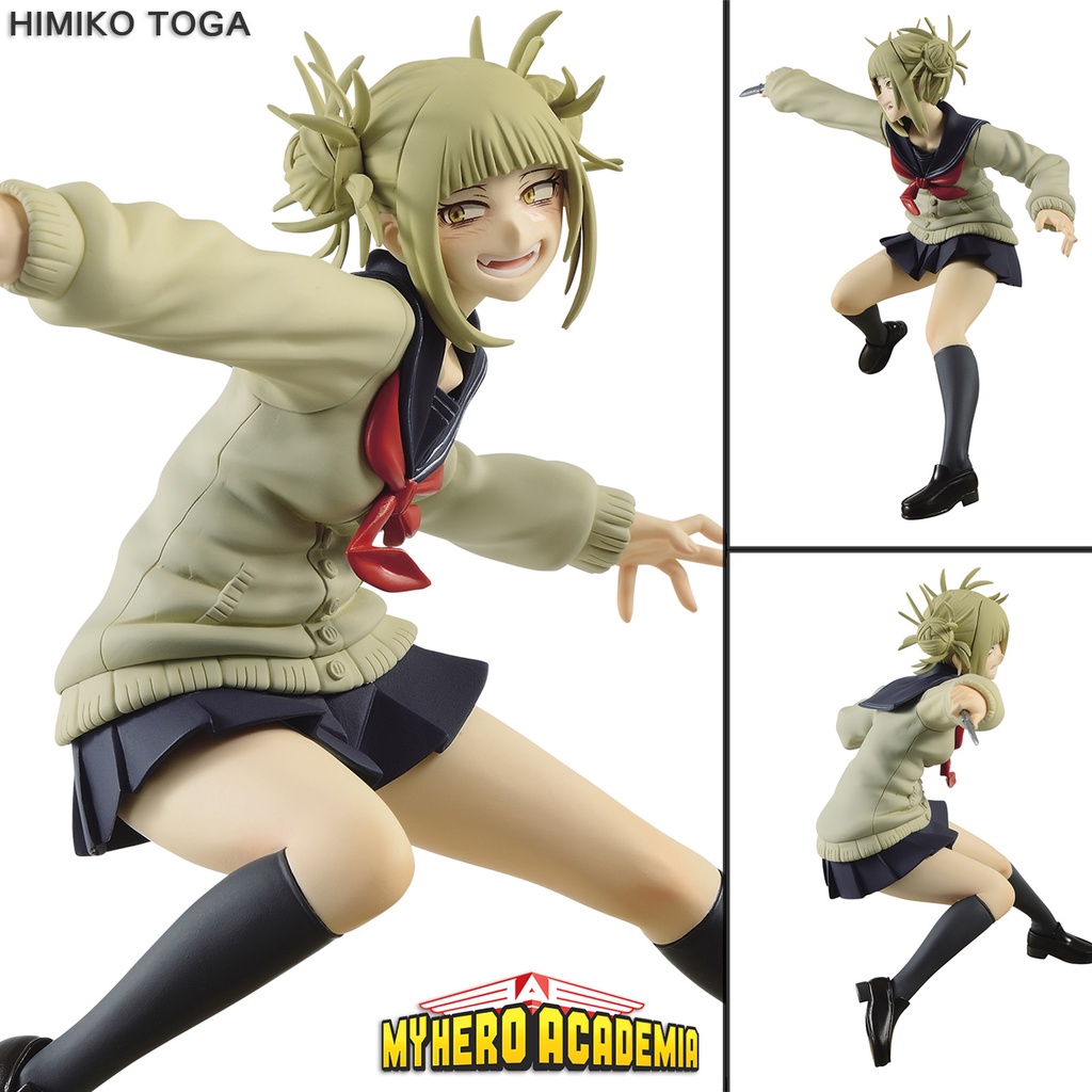 Figure ฟิกเกอร์ My Hero Academia Boku no มายฮีโร่ อคาเดเมีย Himiko Toga โทกะ ฮิมิโกะ The Evil Villai