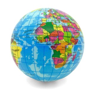 [พร้อมส่ง] ลูกบอลบีบแผนที่โลก World Map Stress Ball ลูกบอลบริหารกล้ามเนื้อมือ สำหรับผู้ใหญ่และเด็ก Hand Exercise