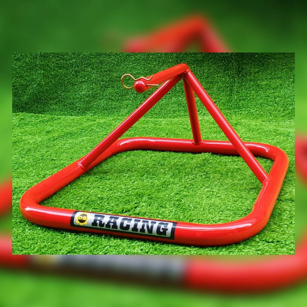 สแตนตั้งรถเวฟ,ดรีม,รุ่นตั้งกลาง,ยกรถเซง,สแตนตั้งรถสนามรุ่นเสียบแกนกลางใช้งานกับรูขาตั้งคู่