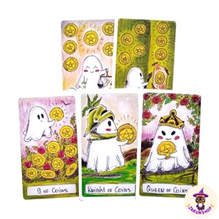 ไพ่ยิปซี ไพ่ทาโรต์ รุ่นใหม่ Cute Ghost Tarot ผีน้อยน่ารักปุ๊กปิ๊ก