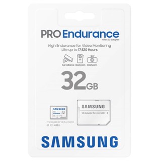 Samsung 32GB PRO Endurance Micro SDHC With SD Adapter