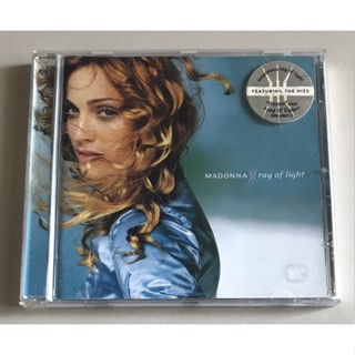 ซีดีเพลง ของแท้ ลิขสิทธิ์ มือ 2 สภาพดี...ราคา 299บาท “Madonna”อัลบั้ม“Ray of Light”*แผ่นMade In Germany*