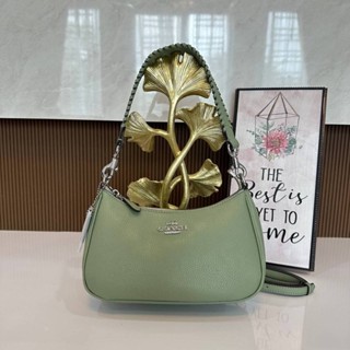 Coach CA240 Teri Shoulder Bag With Whipstitc