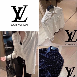 เสื้อเชิ้ตกำมะหยี่ LOUIS VUITTON 3D 2022SS