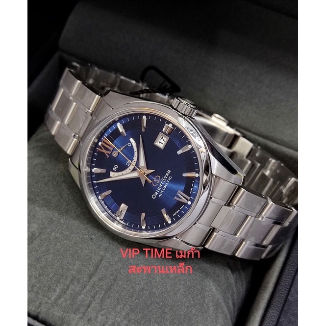 นาฬิกา ORIENT STAR รุ่น RE-AU0005L หน้าน้ำเงินเรียบหรู
