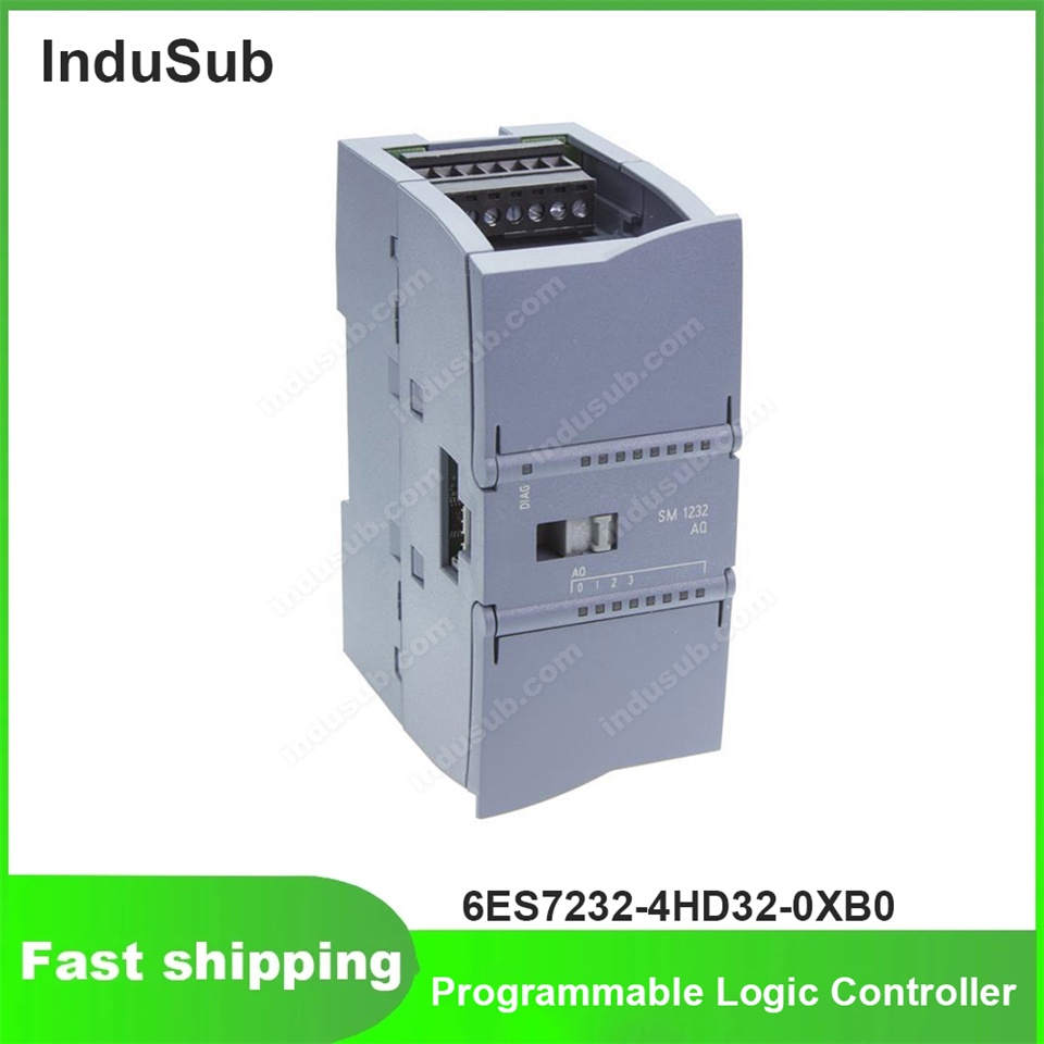 SZ 6ES7232-4HD32-0XB0 โปรแกรม Logic Controller SIMATIC S7-1200 เอาต์พุตอะนาล็อกใหม่