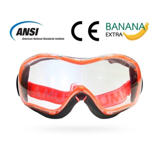 แว่นครอบตากันสารเคมี แว่นครอบตาเลนส์ใสSafety Goggles รุ่น KSG2013