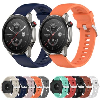 สายนาฬิกาข้อมือซิลิโคน แบบเปลี่ยน สําหรับ Amazfit GTR 4 3 2 GTR 3 Pro GTR 2E Amazfit GTR4