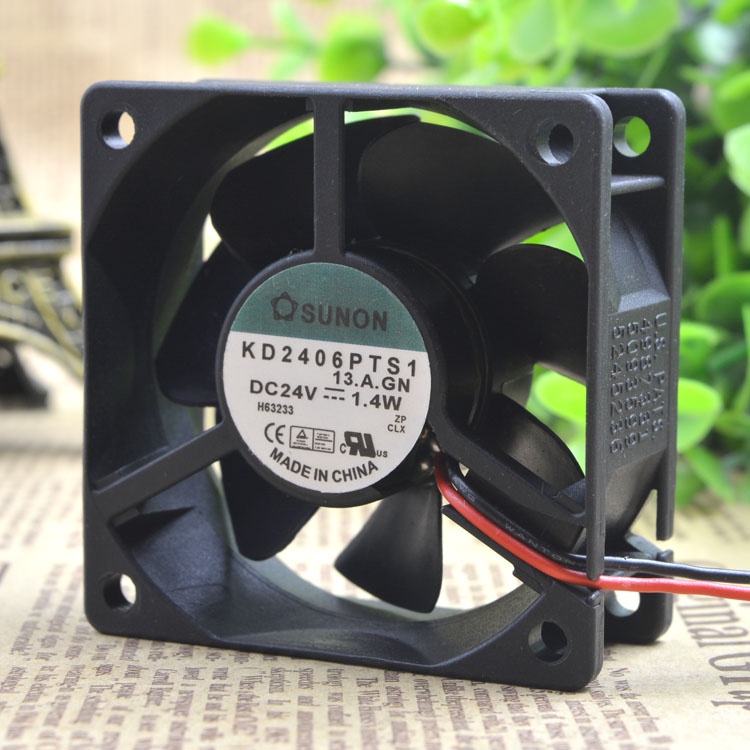 HY ORIGINAL KD2406PTS1 6025 24V 1.4W 6CM INVERTER COOLING FAN