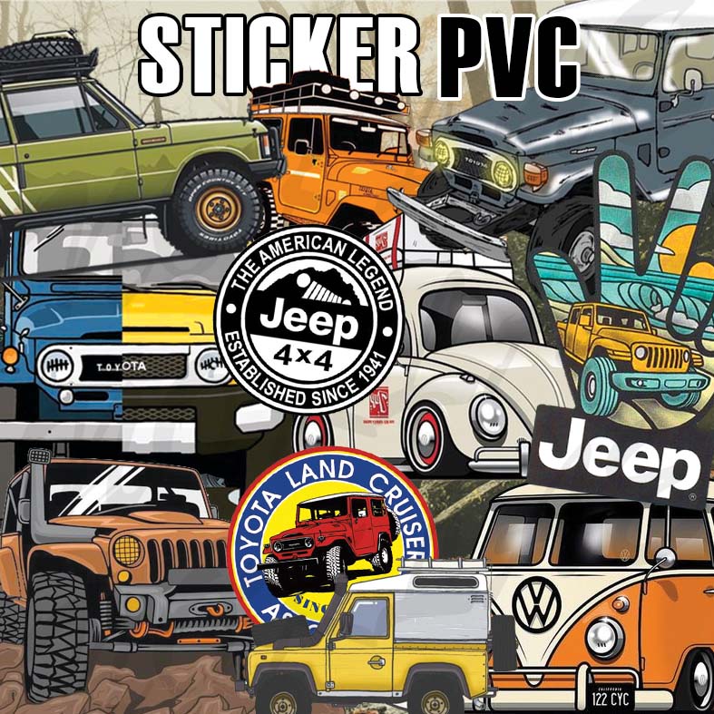 สติ๊กเกอร์รถแคมป์ปิ้ง แคมป์เปอร์ ติด/แต่งรถ รถลุยๆ Sticker for car