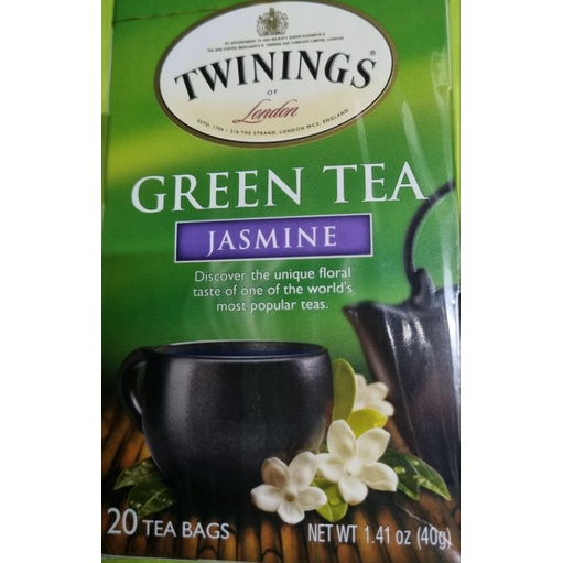 TWININGS OF LONDON // GREEN TEA Jasmine