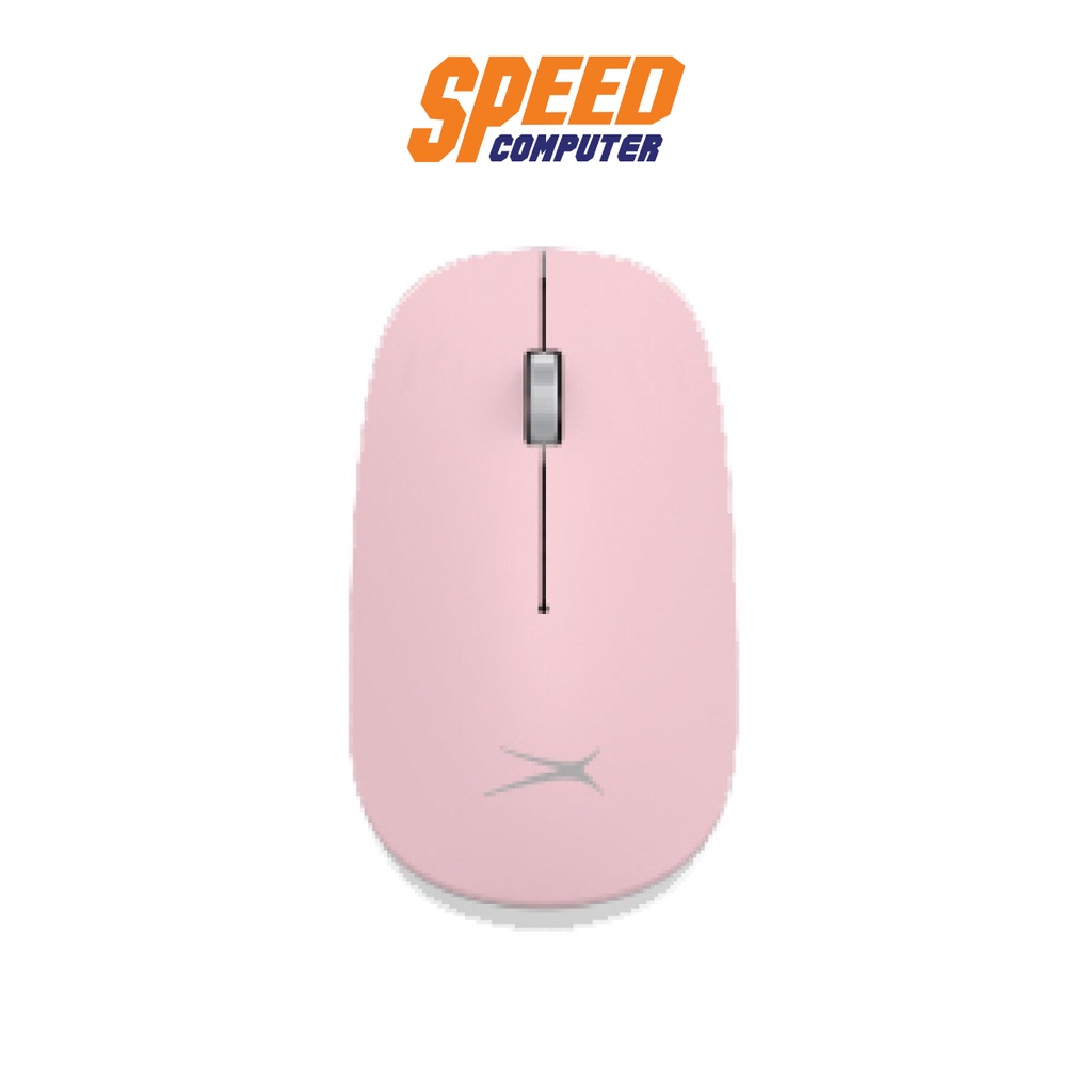 ALTEC LANSING WIRELESS MOUSE ALBM7305 2.4G Pink color DPI 800/1000/1200/1600  Wireless distance 10 M   3M click life span By Speed Computer